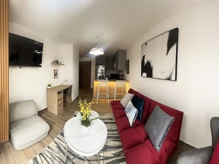 Apartamento en renta amueblado de 1 habitacion en zona 14 Ref-5188 - 4