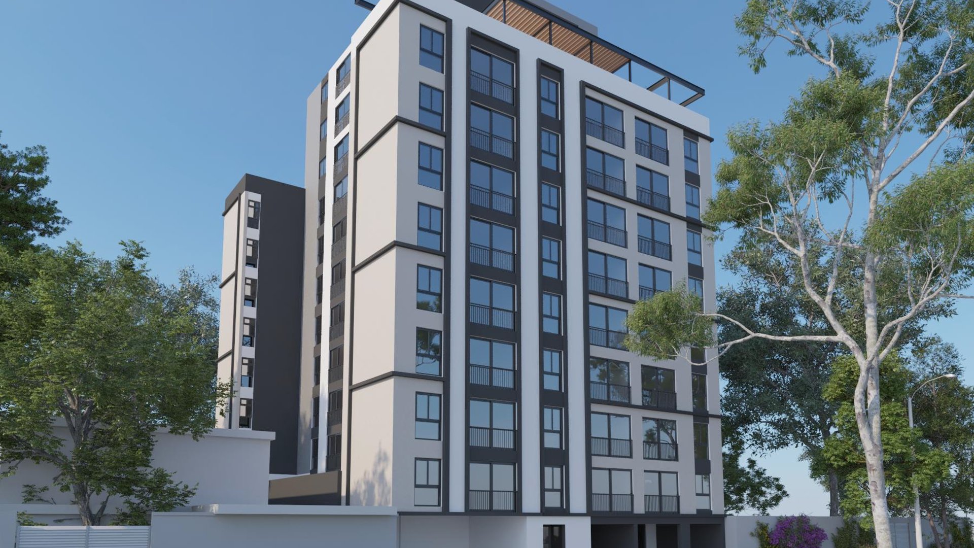 Acacias 13, apartamentos en planos de 1 habitación en, zona 13