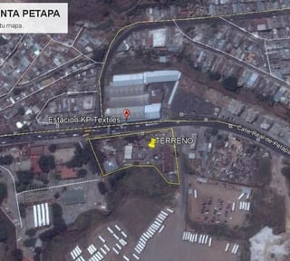 Terreno en Venta Avenida Petapa, zona 12