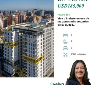 Apartamento en venta en zona 10