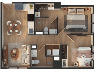 Apartamentos modernos en construcción en la zona 10 - Image 9