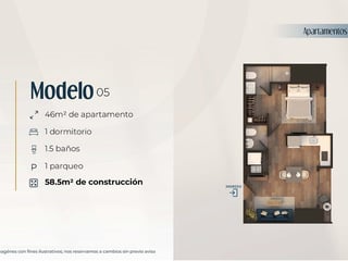 CASA ARIENZO -Apartamentos en PREVENTA en Zona 13 – Casa Arienzo | 1, 2 y 3 D - 5
