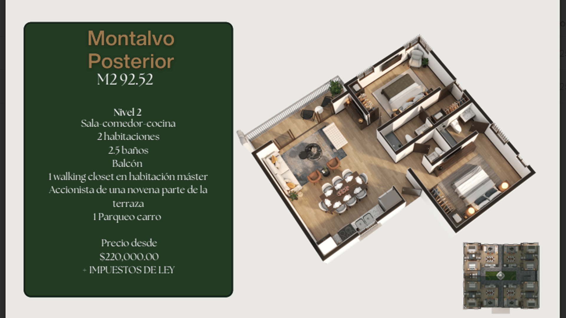 EXCLUSIVO APARTAMENTO EN LOS FRANCISCANOS ANTIGUA-MONTALVO