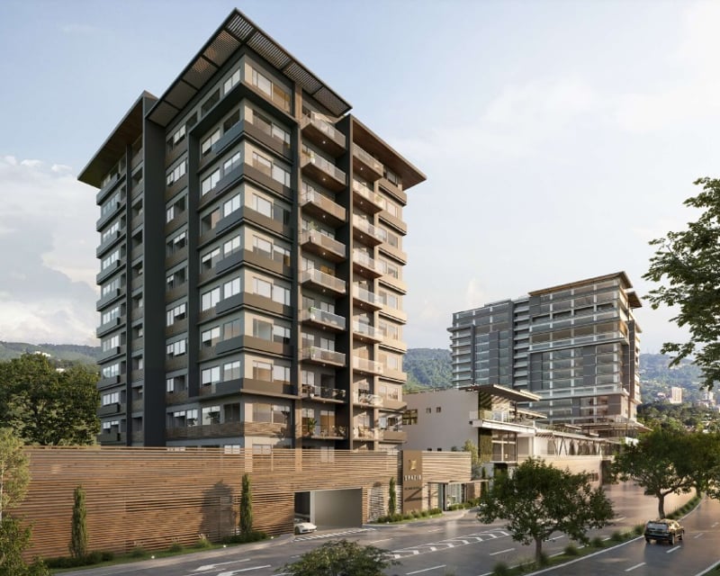 Apartamento en Spazio Residencias Zona 15 | 3 Habitaciones y terraza amplia
