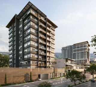 Apartamento en Spazio Residencias Zona 15 | 3 Habitaciones y terraza amplia