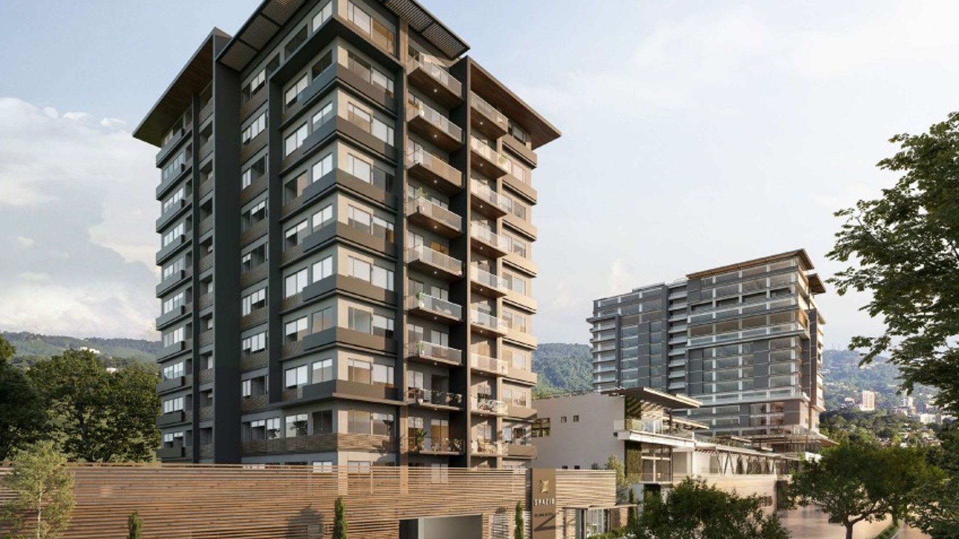 Apartamento en Spazio Residencias Zona 15 | 3 Habitaciones y terraza amplia