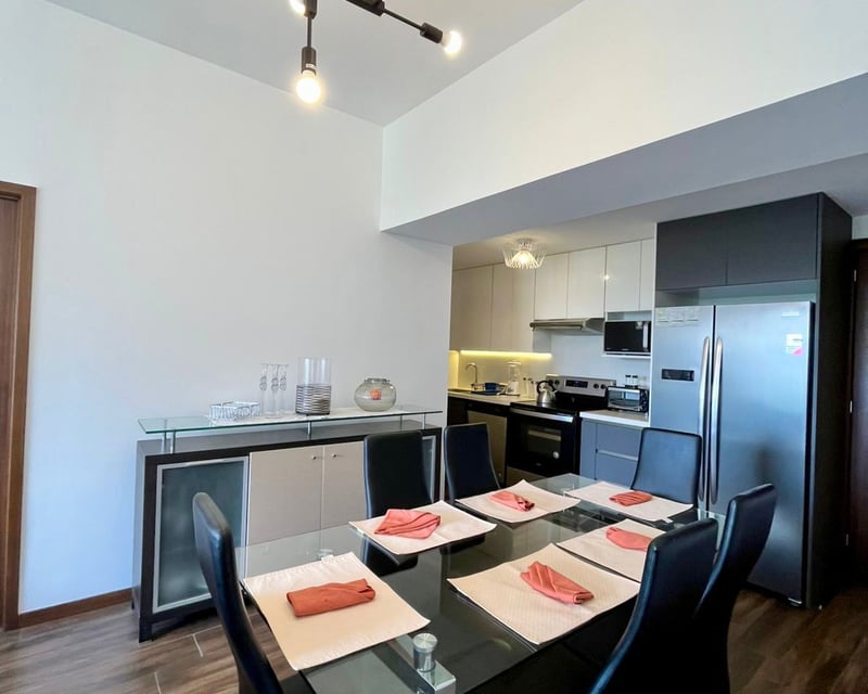 Apartamento equipado de 2 habitaciones en venta zona 10 Ref-5319