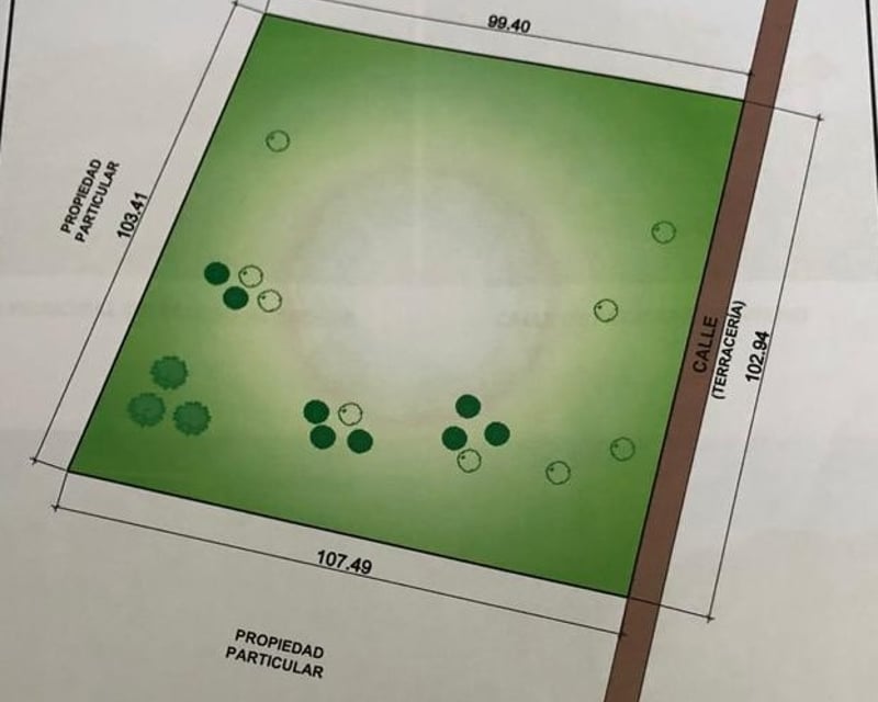 Terreno en venta camino a Monterrico